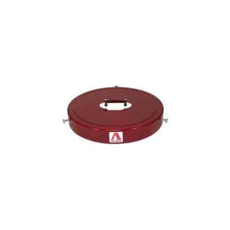 Alemite Drum Cover, For Use With 7783 Series Industrial Pump, 2414 In Od X 312 In H, Steel, 3238474 323847-4